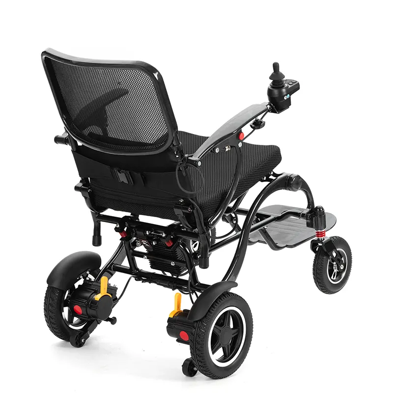 Hot Selling Carbon Fiber Wheelchair China Power Adjustable Wheelchair Electric Folding Electric Wheelchair With Cheap Price