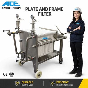 Syrup Edible Oil Plate Filter <b>Press</b> for Sugar Refinery Grape <b>Wine</b> Filter <b>Press</b> Machine - Product Image 5