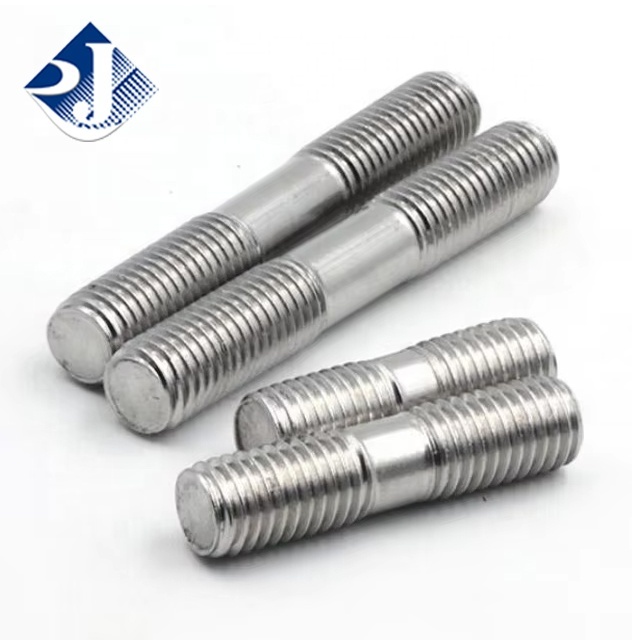 M10 M12 M14 Carbon Steel Studs Bolts Double End Threaded Rod Metric Zinc ASTM A193 A320 B7 B8m