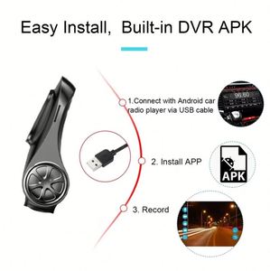 Cámara de salpicadero de coche con doble lente 1080P/720P - 24H ADAS Drive Recorder y monitoreo de visión nocturna - Product Image 2