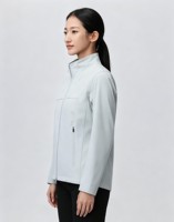 Veste softshell pour VTT, légère, sans capuche, coupe-vent, imperméable, pour le cyclisme et les sentiers