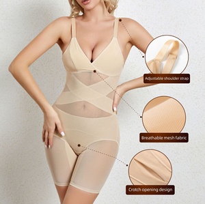 Body Offre Spéciale sans couture à col en V pour femmes Body complet avec contrôle de l'abdomen Butt Lifter Cuisse <span class=keywords><strong>Minceur</strong></span> Columbia Design - Product Image 5