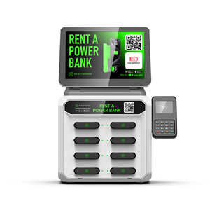 NFC Charge rapide en déplacement batterie externe 8 emplacements Partage Powerbank Station bajie charge téléphone charge Commercial Extérieur - Product Image 4