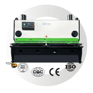 CNC, אוטומטי וחזק גבוה, מכונת חיתוך גיליוטינה הידראולית QC11K-8 x 6000