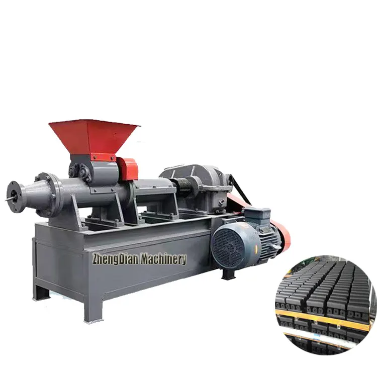 Shisha Charcoal Briquette Making Machine/ Charcoal rod extruder machine/ Charcoal briquette machine