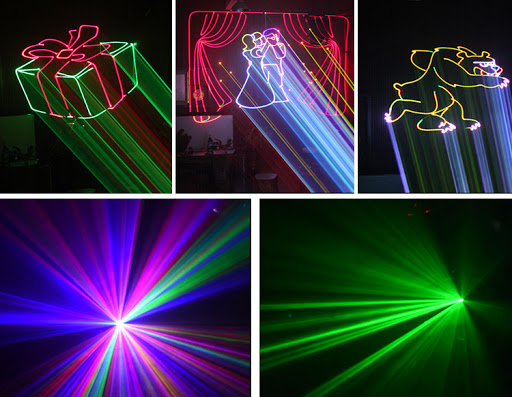 Amazon.com: DJ Laser Lights for Party, 3D Animation Laser