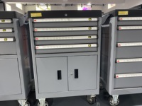 Armoire à outils professionnelle en acier laminé à froid de haute qualité, certifiée CE, durable, avec 4 tiroirs, personnalisable, OEM, garantie de 3 ans