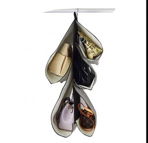 Breathable Polypropylene 4-<b>Shelf</b> Hanging Closet Organizer <b>Shelves</b> for Clothes - Product Image 3