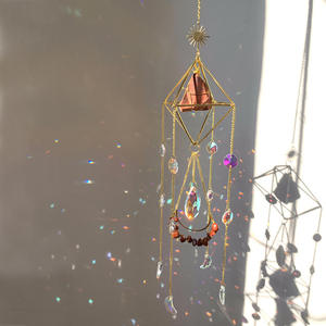 Moon Crystals Suncatchers Prisms Garden Colorful Window Home Office Wedding Party Decor <strong>Rainbow</strong> <strong>Maker</strong> Sun Catcher - Product Image 5