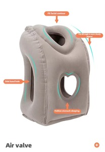 2026 New Multifunction <b>Inflatable</b> Pillow Portable Back Support <b>Cushion</b> with USB Air Pump and Storage Bag for Home Office Travel - Product Image 6