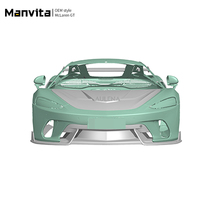 Diffuseur arrière en carbone sec de style OEM pour McLaren GT