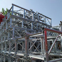 Bau-Personenaufzug Mastabschnitt Aufzug-Ersatzteile SC200 200 Mastabschnitt für Bauaufzug