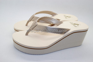 Dép xỏ ngón nền tảng EVA màu trắng - Product Image 4