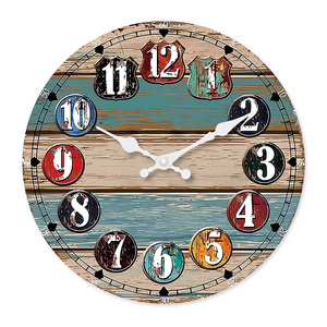 Tùy Chỉnh 10-Inch MDF Gỗ Đồng Hồ Treo Tường Hiện Đại Chúa Giêsu Và Các Môn Đệ Thiết Kế Thạch Anh Im Lặng Đồng Hồ Cho Phòng Khách Trang Trí Nội Thất - Product Image 6