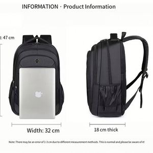 Hot Sale Custom logo Business <b>Large</b> Capacity Casual Waterproof Travel <b>Bag</b> Laptop Back Pack Student Backpacks for <b>Men</b> - Product Image 2