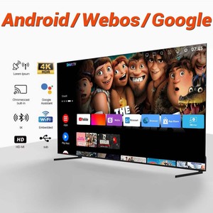 <span class=keywords><strong>Smart</strong></span> <span class=keywords><strong>TV</strong></span> LED Android 4K HD Personalizado de Fábrica, 19, 32, 40, 43, 50, 55, 65, 70 <span class=keywords><strong>Pulgadas</strong></span>, con Conexión Wifi, Diseño sin Marco - Product Image 4