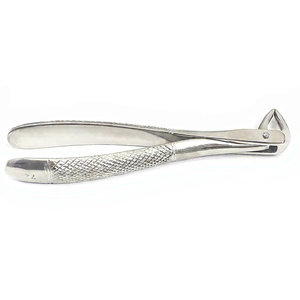 Forceps d'extraction manuels de qualité supérieure # 74 instruments dentaires de haute qualité en acier inoxydable allemand certifiés CE, à motifs anglais - Product Image 1