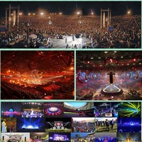 Système de sonorisation puissant T.I Line Array LA-210, double caisson de basses de 10 pouces, actif/passif, 800 W RMS, enceinte en bois, pour intérieur/extérieur.