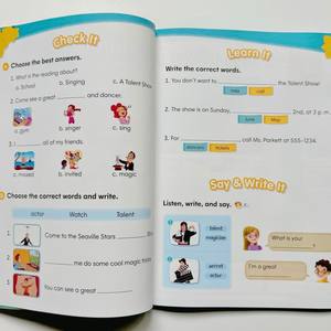 <span class=keywords><strong>Libro</strong></span> <span class=keywords><strong>de</strong></span> tapa blanda personalizado impresión chico libros educativos libros <span class=keywords><strong>de</strong></span> texto escolares a todo color <span class=keywords><strong>libro</strong></span> <span class=keywords><strong>de</strong></span> texto impreso barato para estudiantes - Product Image 4