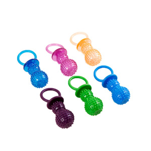 Jouet à mâcher en caoutchouc pour animaux de compagnie, sucette interactive pour chien en TPR, jouet pour chien en forme de balle transparente avec lumière clignotante. - Product Image 5