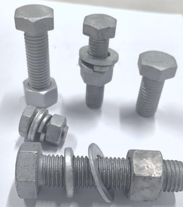 DIN933 HDG Hex Head <b>Bolt</b> Full Thread Carbon Steel Galvanized Outer Hexagon <b>Bolt</b> M8 <b>M16</b> Fastener - Product Image 6