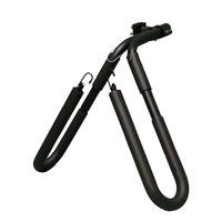 Support de planche de surf multi-positions pour vélo, montage vertical et horizontal, réglable pour les passionnés de surf, accessoires pour planche de surf