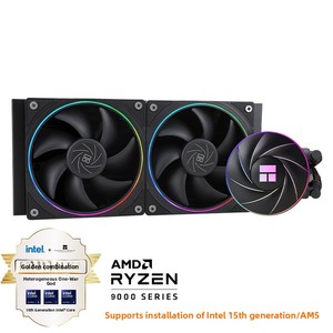 Thermalright AQUA ELITE 240 V2 BLACK 5V ARGB ชุดระบายความร้อนด้วยน้ำสำหรับ CPU แบบ <span class=keywords><strong>All</strong></span>-<span class=keywords><strong>in</strong></span>-<span class=keywords><strong>One</strong></span> สำหรับคอมพิวเตอร์ตั้งโต๊ะสำหรับเล่นเกม ขายส่ง - Product Image 1