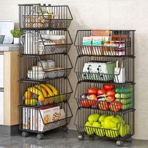 Carro organizador de Metal con ruedas, herramienta móvil de bola, 4 capas giratorias, entrenamiento de utilidad, acero pesado, <span class=keywords><strong>3</strong></span> carros de cocina - Product Image 3
