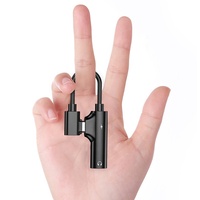 L-förmiger USB-C-auf-3,5-mm-Kopfhöreradapter 2-in-1 Audio/Laden/Anrufe/Musik