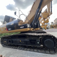 Excavatrice d'occasion Cat 330d2l à faible nombre d'heures de fonctionnement et à prix abordable pour travaux en carrière