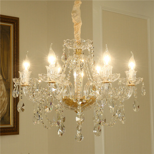 Lampadario di Lusso Moderno in Cristallo K9 per Soggiorno, Decorazione per Matrimoni, Lampada a Sospensione in Vetro per Hotel, Illuminazione per Interni - Product Image 3