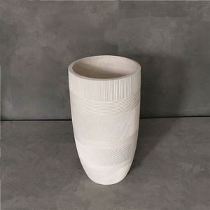 House Oval Fiberglass Large Size Garden Outdoor <b>Planters</b> Flower Pots for Indoor Plants - Product Image 5