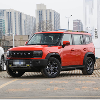 SUV Jetour T2 PHEV à 5 places avec carrosserie en acier haute résistance, couple de 700 Nm, vitesse maximale de 129 km/h, idéal pour les voyages en famille et le camping en plein air