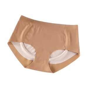 Culottes menstruelles en coton tricoté, anti-fuites, confortables au quotidien, respirantes, écologiques, durables, unies, teintes, douces - Product Image 4