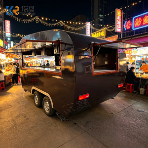 Food Truck <span class=keywords><strong>Mobile</strong></span> Stile Retrò in Vendita, Rimorchio Vintage <span class=keywords><strong>per</strong></span> Gelati e <span class=keywords><strong>Caffè</strong></span>, Perfetto <span class=keywords><strong>per</strong></span> Marketing ed Eventi - Product Image 2