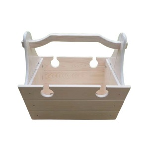 <b>Wooden</b> Folding Outdoor <b>Table</b> Solid Wood Rustic Design Portable Multi Functional Wine Glass <b>Table</b> For Picnic Use - Product Image 5
