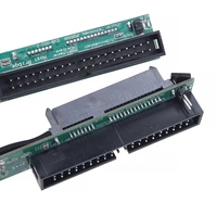 Adaptador SATA a IDE 2,5 "SATA hembra a 3,5" IDE macho convertidor 40 PIN Puerto 1.5Gbs 2,5 a 3,5 IDE soporte ATA 133 100 HDD CD DVD