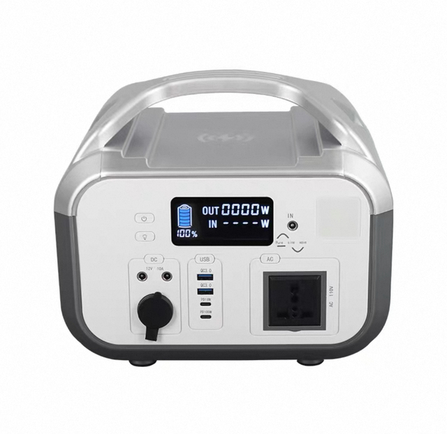 600w Solar Generator with Solar Panel Portable Battery Power Station Portable Emergency Power Supply