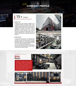 18 인치 프로 오디오 액티브 라인 어레이 스피커 시스템 <span class=keywords><strong>5</strong></span> 인치 음성 코일 패시브 알루미늄 8ohm 임피던스 모델 18125-017 사운드 - Product Image 3