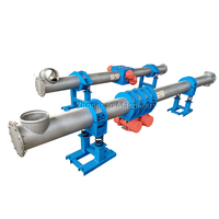 Edelstahl (SS304/SS316) Horizontaler Röhrenvibrationsförderer Motor Zhonghao 1 Jahr 1-20t/h Kapazität für Lebensmittelqualität Pulver