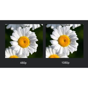 Máy chiếu phim gia đình di động Aome S360 200 Ansi <span class=keywords><strong>Lumens</strong></span> <span class=keywords><strong>Full</strong></span> <span class=keywords><strong>HD</strong></span> 1080P <span class=keywords><strong>3D</strong></span> 4K Smart Video Android WIFI LED 2G RAM Pin US - Product Image 4