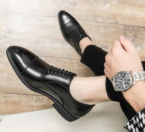 Zapatos Oxford Formales con Cordones, Transpirables, Antideslizantes, con Soporte de Arco Cómodo, para Hombre, para Negocios, Oficina, Bodas, Fiestas Casuales - Product Image 5