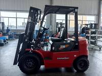 Forklift Counterbalance Listrik 2 Ton 4WD Merek Baru China CPD20HA, Baterai Asam Timbal, Hydraulic Side Shifter, Ban Pneumatik