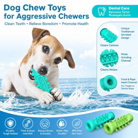 Jouets à mâcher pour chiens agressifs, bâtonnet de nettoyage pour les dents des chiens, jouet à mâcher pour chiots pour petits et moyens animaux de compagnie
