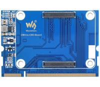 Adaptateur convertisseur Raspberry Pi CM4 CM3, carte de développement compatible avec le système d'exploitation Linux, boîtier BGA, entrée 5V, kit de carte unique embarqué