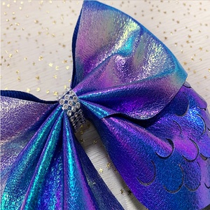 7 Inch Thời Trang Mới Thiết Kế Bé Gái Nàng Tiên Cá Tóc Bow - Product Image 5