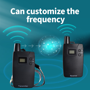 Беспроводная система гида 916R, оборудование для беспроводной связи, многоканальное антиинтерференционное оборудование для обучения батарее AA - Product Image 2