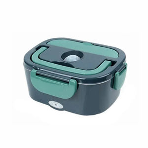 Travel Dormitory Office School Portable Portable Stainless Steel Heated Lunch Box <b>Children</b> Adult Bento Box - Product Image 1