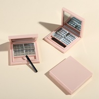 Offre Spéciale 4 et 6 treillis boîte à paupières sourcil boîte blush boîte pour fille mignonne