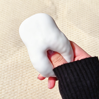 Jouet Squishy Savon Anti-stress à Remontée Lente, Doux à Presser, Sensoriel, Blanc Mat, Jouet de Bureau, Cadeau en Gros